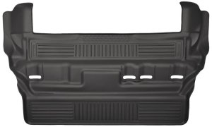 Cadillac Escalade Floor Liner - Rear - Husky Liners - WeatherBeater - Black - `15-`27